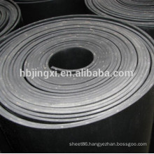 Black EPDM Rubber Sheet Roll with Cloth Insertion